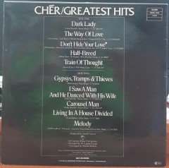 CHÉR - GREATEST HITS (1974) - PLAK 2.EL