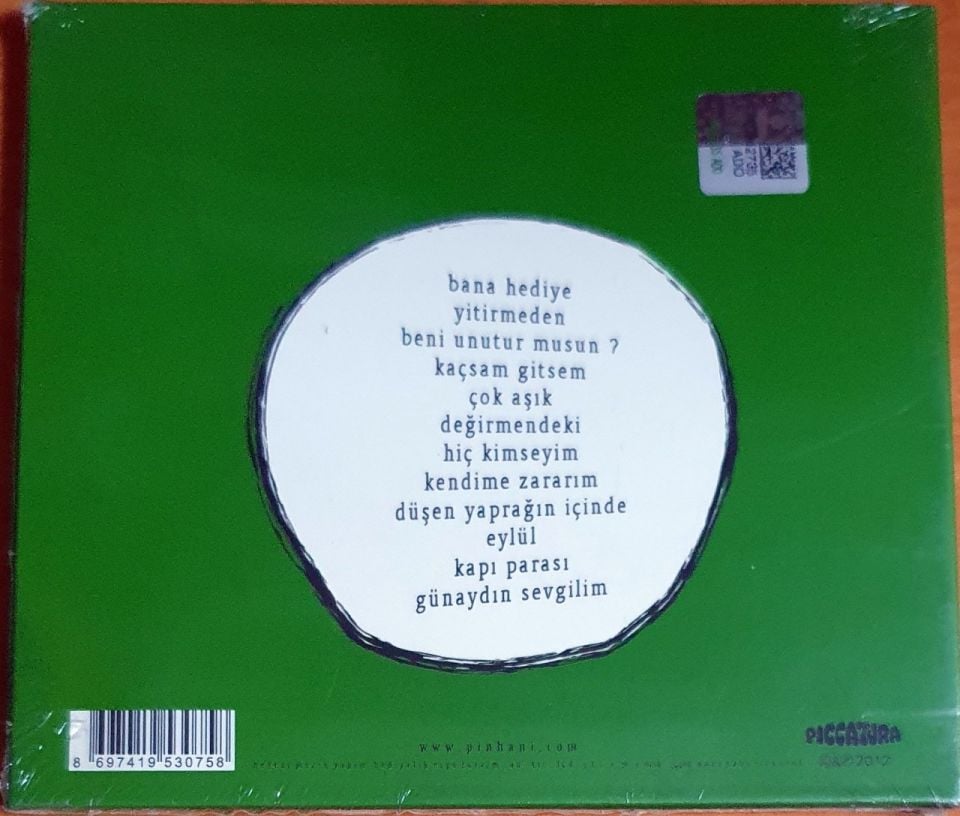 PİNHANİ - BAŞKA ŞEYLER (2012) - CD DIGIPACK AMBALAJINDA SIFIR