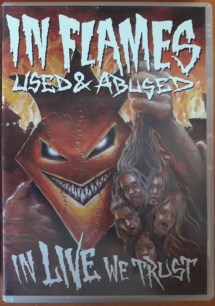 IN FLAMES - USED & ABUSED...IN LIVE WE TRUST (2005) - 2DVD 2.EL