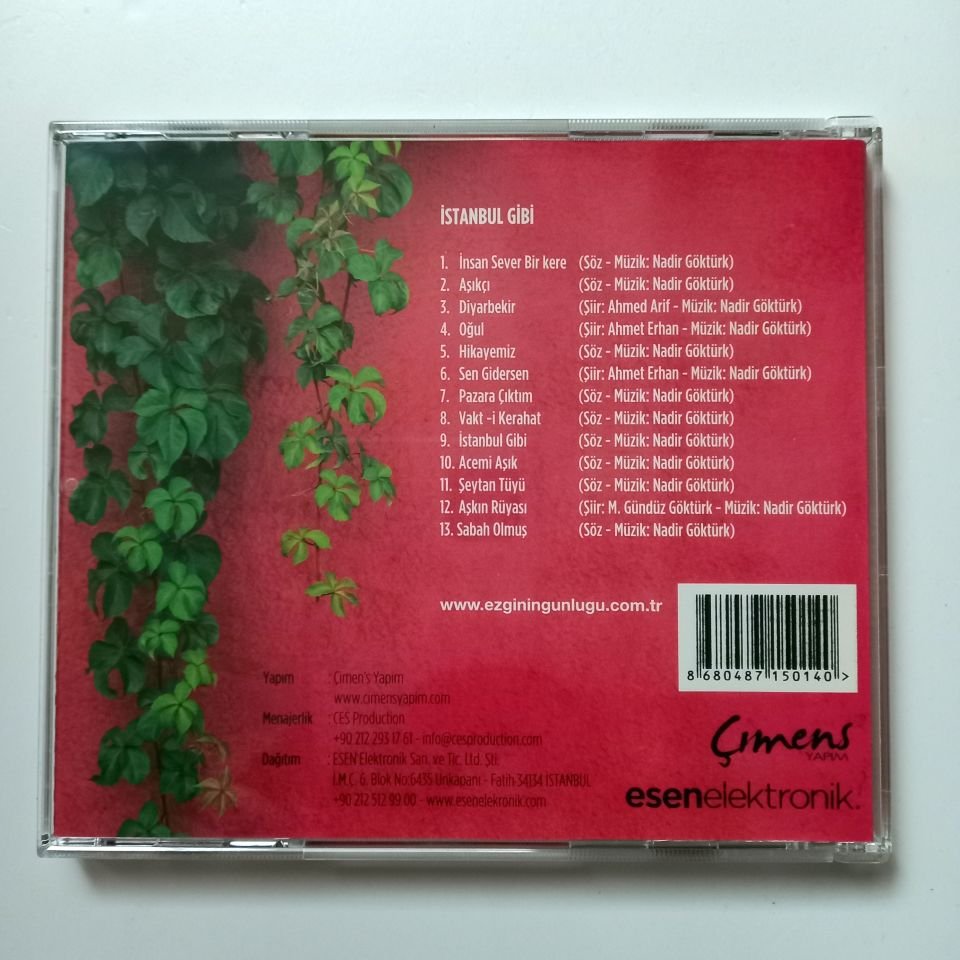 EZGİNİN GÜNLÜĞÜ – İSTANBUL GİBİ (2015) - CD 2.EL