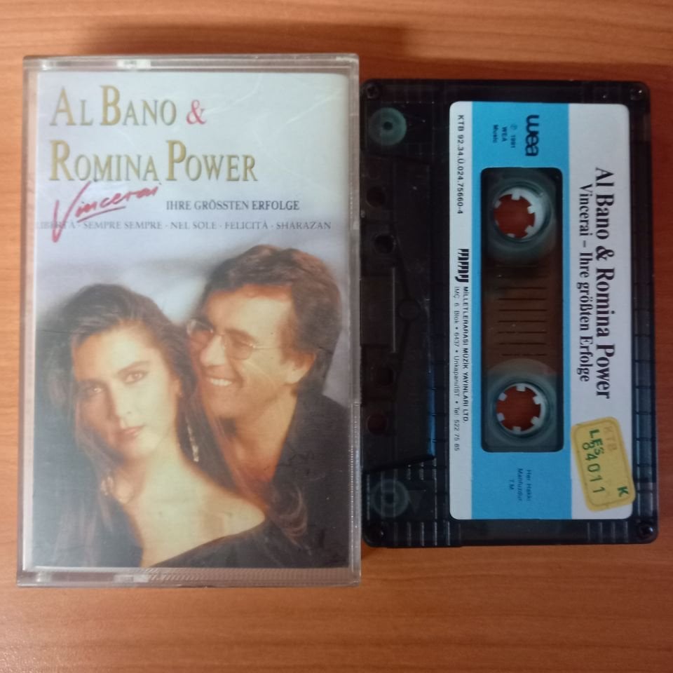 AL BANO & ROMINA POWER - VINCERAI (1992) - KASET 2.EL