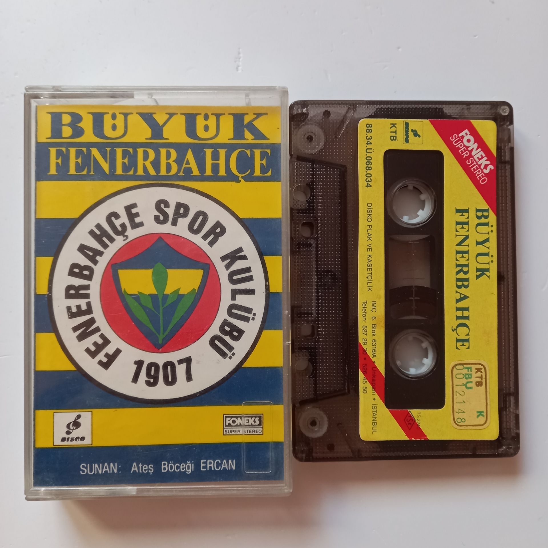 BÜYÜK FENERBAHÇE (1988) - KASET 2.EL