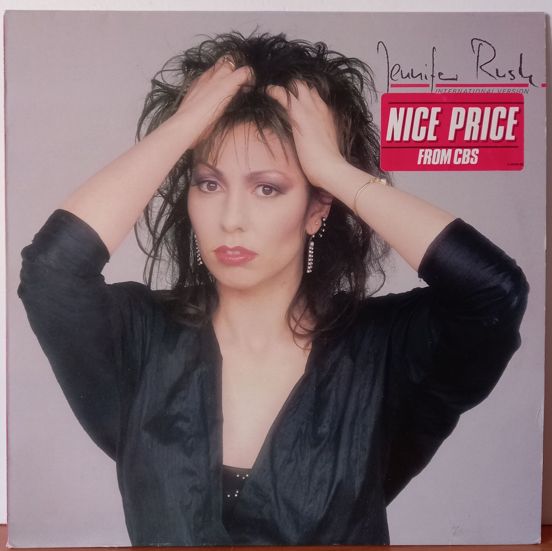 JENNIFER RUSH – JENNIFER RUSH / INTERNATIONAL VERSION (1984) - LP 2.EL PLAK
