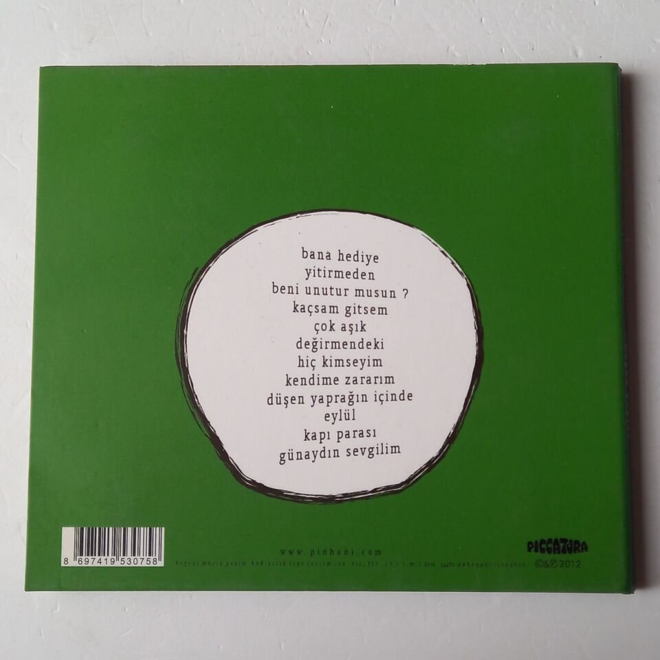 PİNHANİ – BAŞKA ŞEYLER (2012) - CD DIGIPAK 2.EL
