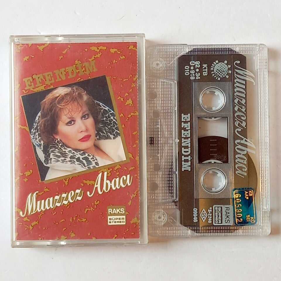 MUAZZEZ ABACI - EFENDİM (1992) - KASET 2.EL