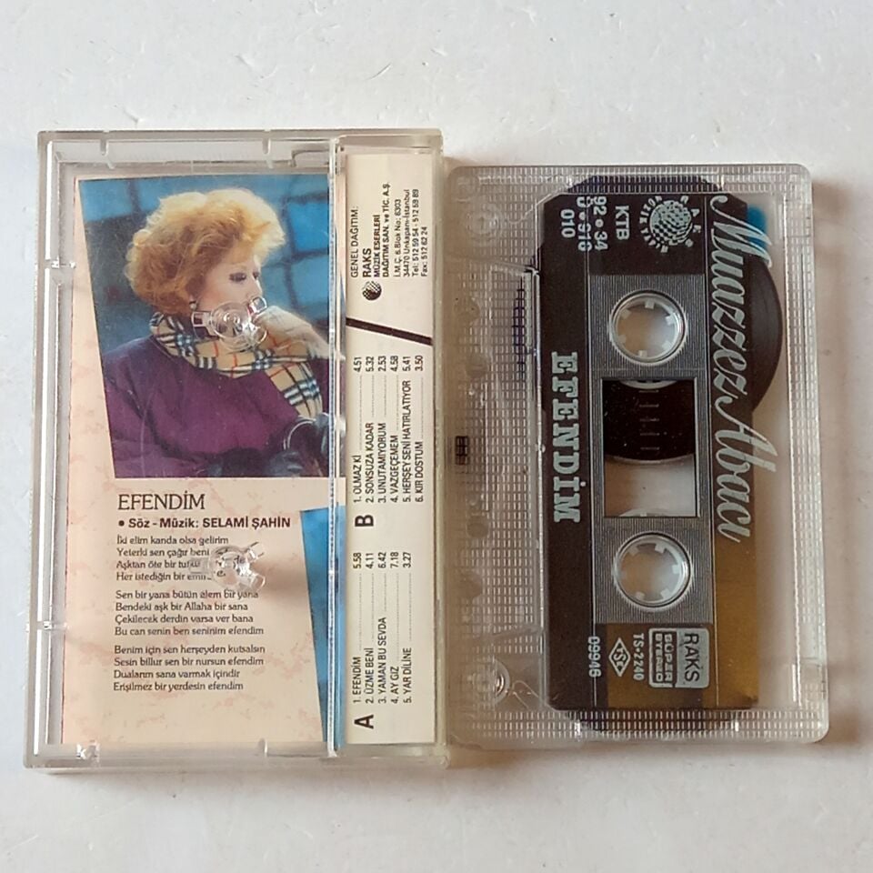MUAZZEZ ABACI - EFENDİM (1992) - KASET 2.EL