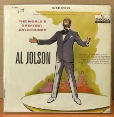 AL JOLSON GREATEST ENTERTAINER LP 2.EL