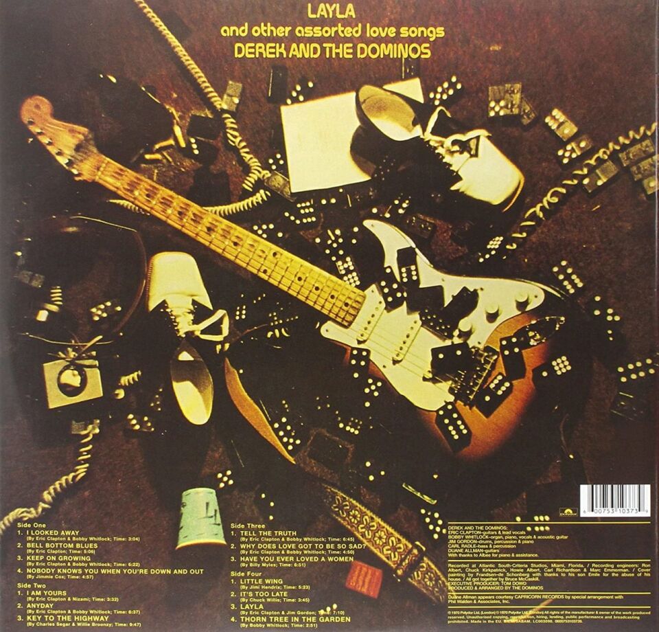 DEREK & THE DOMINOS (ERIC CLAPTON) - LAYLA AND OTHER ASSORTED LOVE SONGS (1970) - 2LP 2008 EDITION 2025 REISSUE SIFIR PLAK