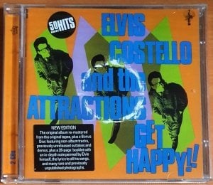 ELVIS COSTELLO AND THE ATTRACTIONS - GET HAPPY (1980) - 2CD 2003 REMASTERED REISSUE 2.EL