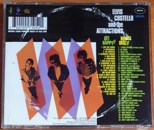 ELVIS COSTELLO AND THE ATTRACTIONS - GET HAPPY (1980) - 2CD 2003 REMASTERED REISSUE 2.EL