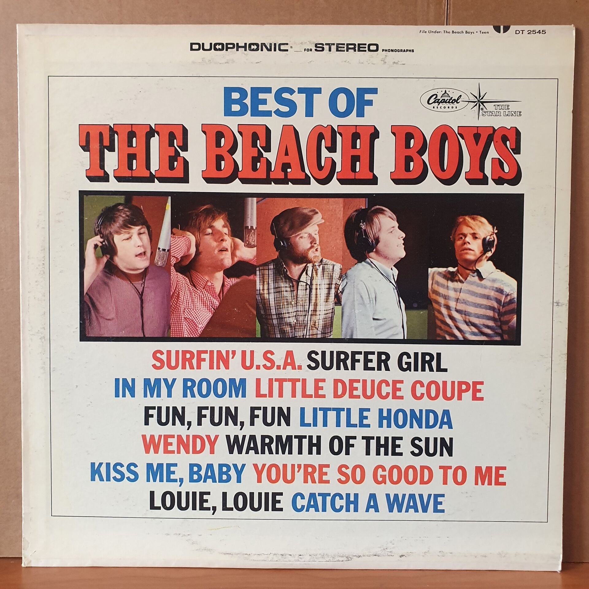 THE BEACH BOYS - BEST OF (1966) - LP 2.EL PLAK