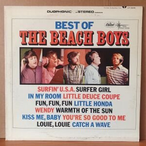 THE BEACH BOYS - BEST OF (1966) - LP 2.EL PLAK