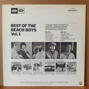 THE BEACH BOYS - BEST OF (1966) - LP 2.EL PLAK