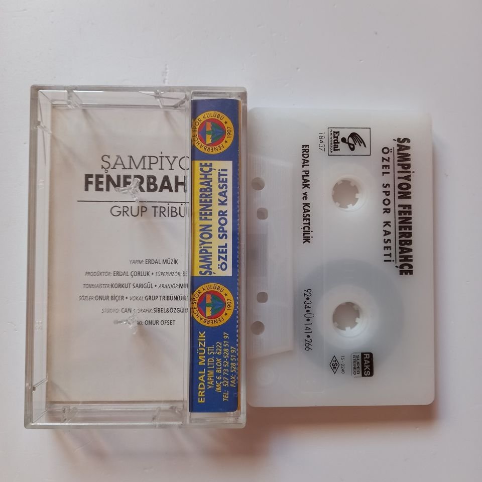 ŞAMPİYON FENERBAHÇE / GRUP TRİBÜN (1992) - KASET 2.EL