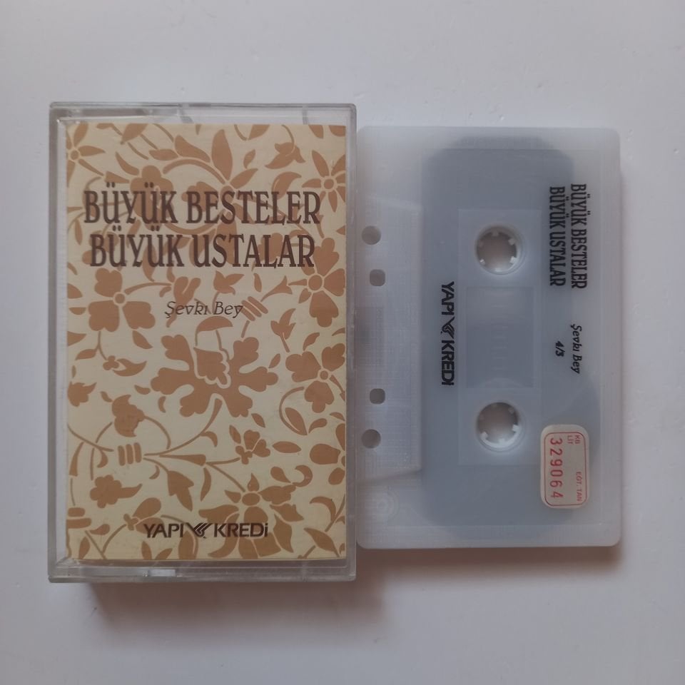 BÜYÜK BESTELER BÜYÜK USTALAR - ŞEVKİ BEY / 4/3 - KASET 2.EL