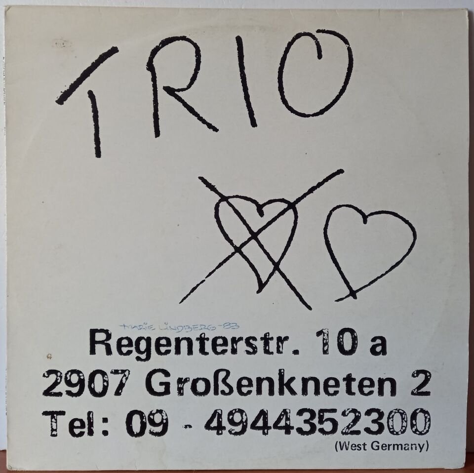 TRIO – TRIO (1981) - LP 2.EL PLAK