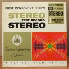 STEREO TEST RECORD LP 2.EL