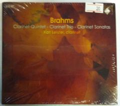 BRAHMS KLARNET SONATLARI KARL LEISTER 2CD SIFIR