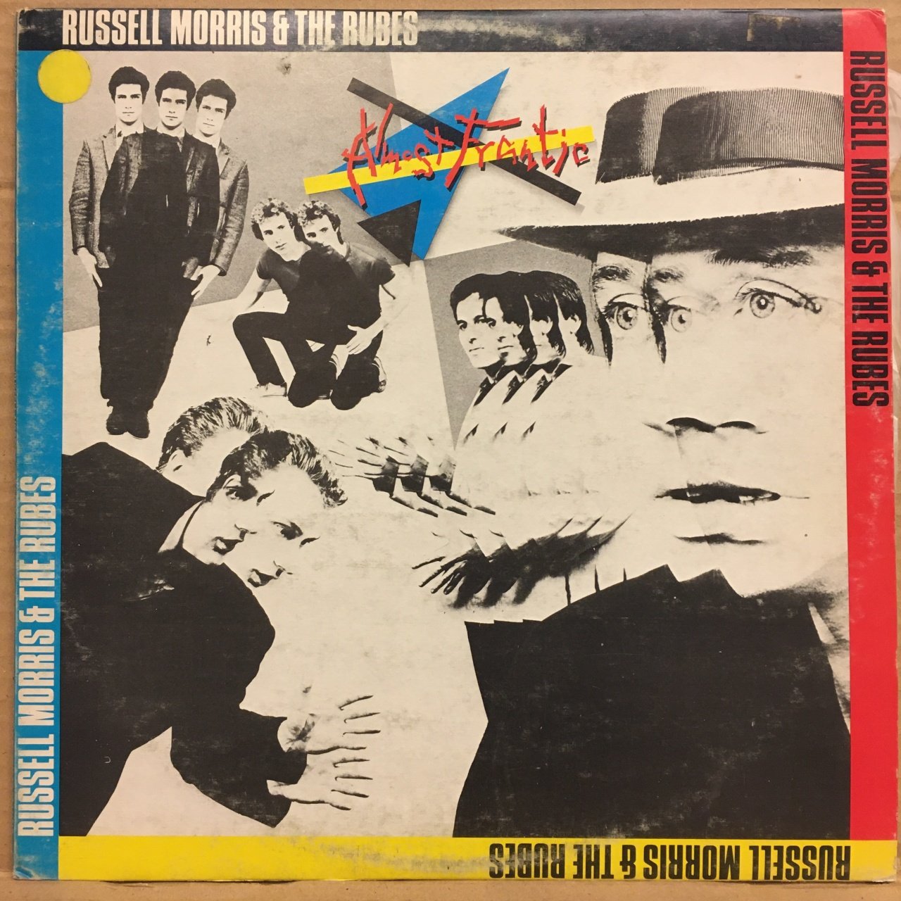 RUSSELL MORRIS & THE RUBES - ALMOST FRANTIC (1980) 2.EL PLAK