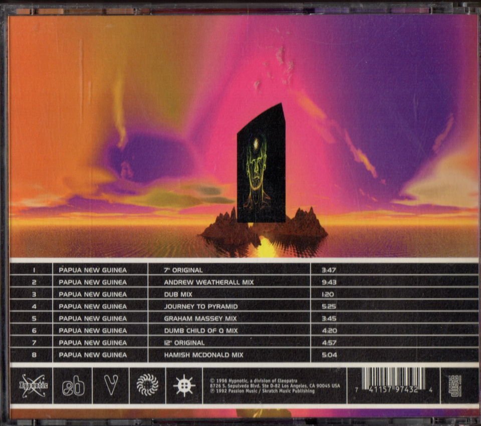 THE FUTURE SOUND OF LONDON – PAPUA NEW GUINEA (1996) - CD 2.EL