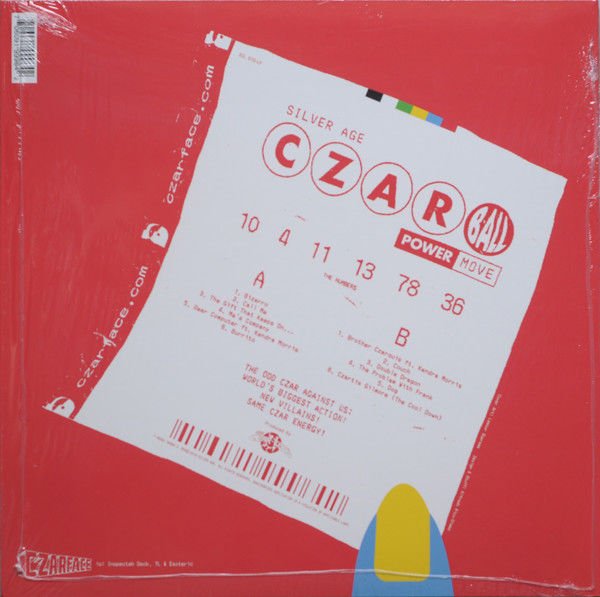 CZARFACE - ODD CZAR AGAINST US (2019) - LP HIP HOP SIFIR PLAK