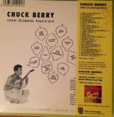 CHUCK BERRY – ONE DOZEN BERRYS (2017) - CD DIGIPACK SIFIR
