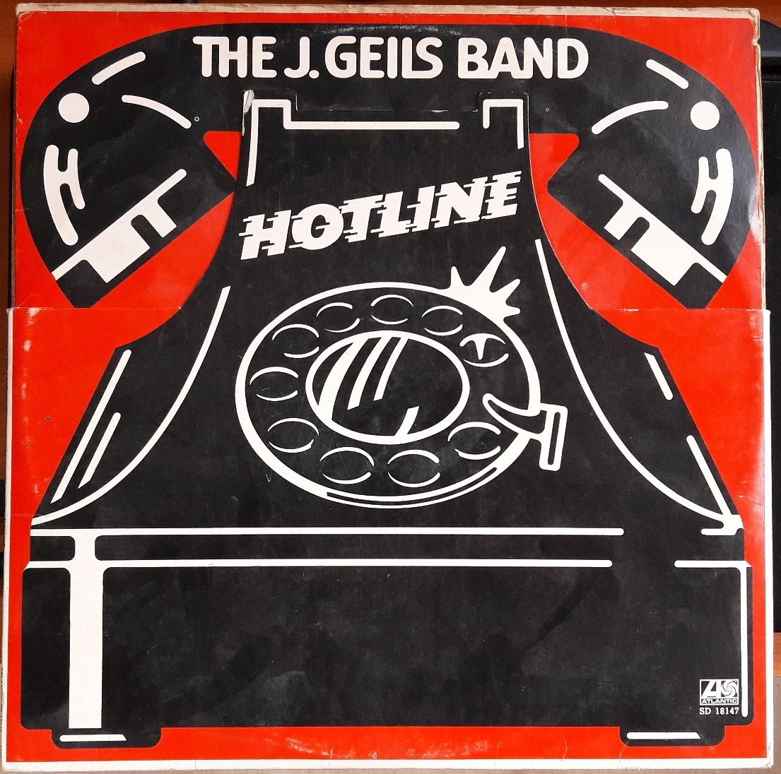J. GEILS BAND - HOTLINE (1975) - PLAK 2.EL