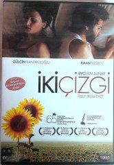 İKİ ÇİZGİ - GÜLÇİN SANTIRCIOĞLU - KAAN KESKİN - SELİM EVCİ - DVD 2.EL