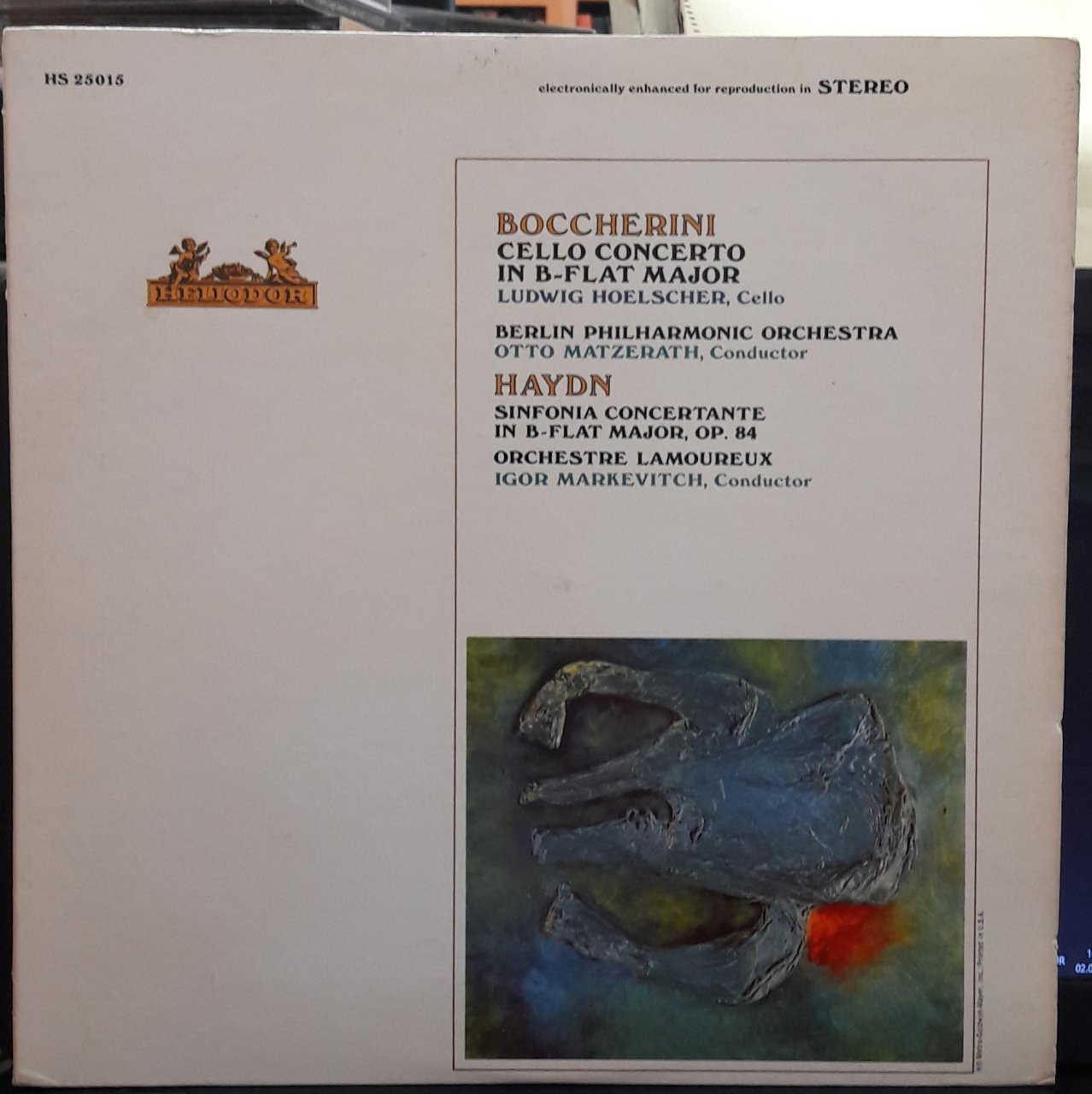 BOCCHERINI: CELLO CONCERTO, HAYDN: SINFONIA CONCERTANTE - PLAK 2.EL