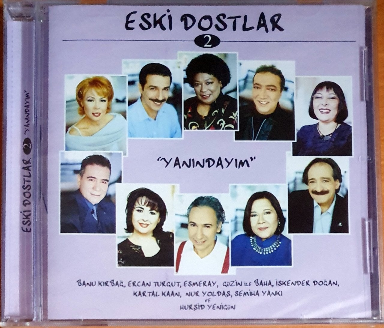 ESKİ DOSTLAR 2 / YANINDAYIM / ESMERAY, NUR YOLDAŞ, SEMİHA YANKI (2001) - CD SIFIR