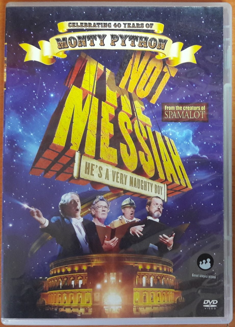MONTY PYTHON NOT THE MESSIAH HE'S A VERY NAUGHTY BOY - TERRY GILLIAM - DVD 2.EL