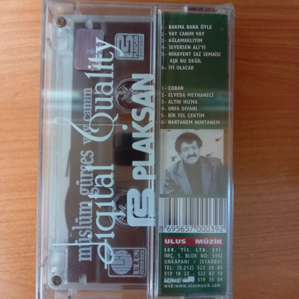MÜSLÜM GÜRSES - VAY CANIM - KASET SIFIR
