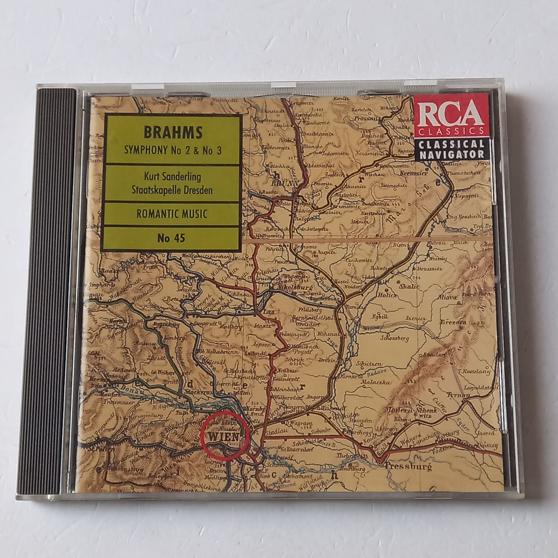 BRAHMS - SYMPHONY NO 2 & 3 (1994) - CD 2.EL