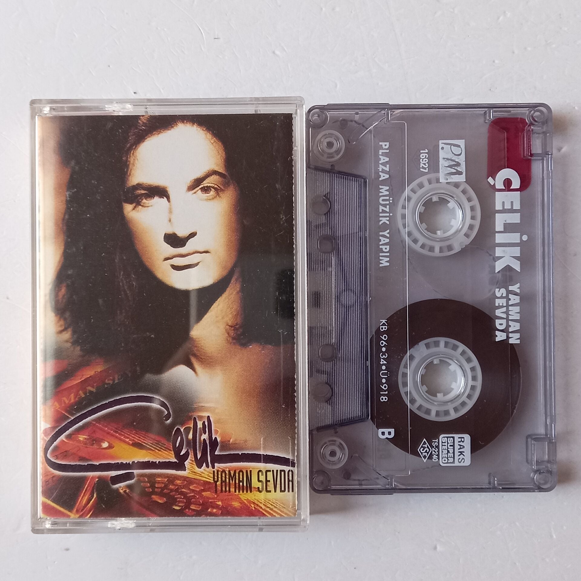 ÇELİK - YAMAN SEVDA (1996) - KASET 2.EL