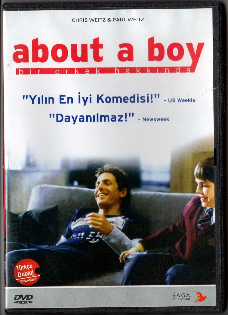 ABOUT A BOY - BİR ERKEK HAKKINDA - HUGH GRANT - TONI COLLETTE - RACHEL WEISZ - DVD 2.EL (NICK HORNBY)