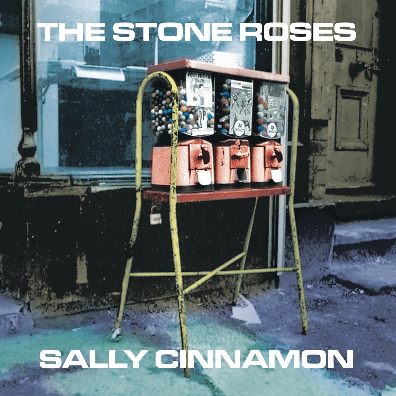 THE STONE ROSES - SALLY CINNAMON (1987) - 12'' 45RPM MAXI SINGLE CRYSTAL CLEAR COLOURED SIFIR PLAK