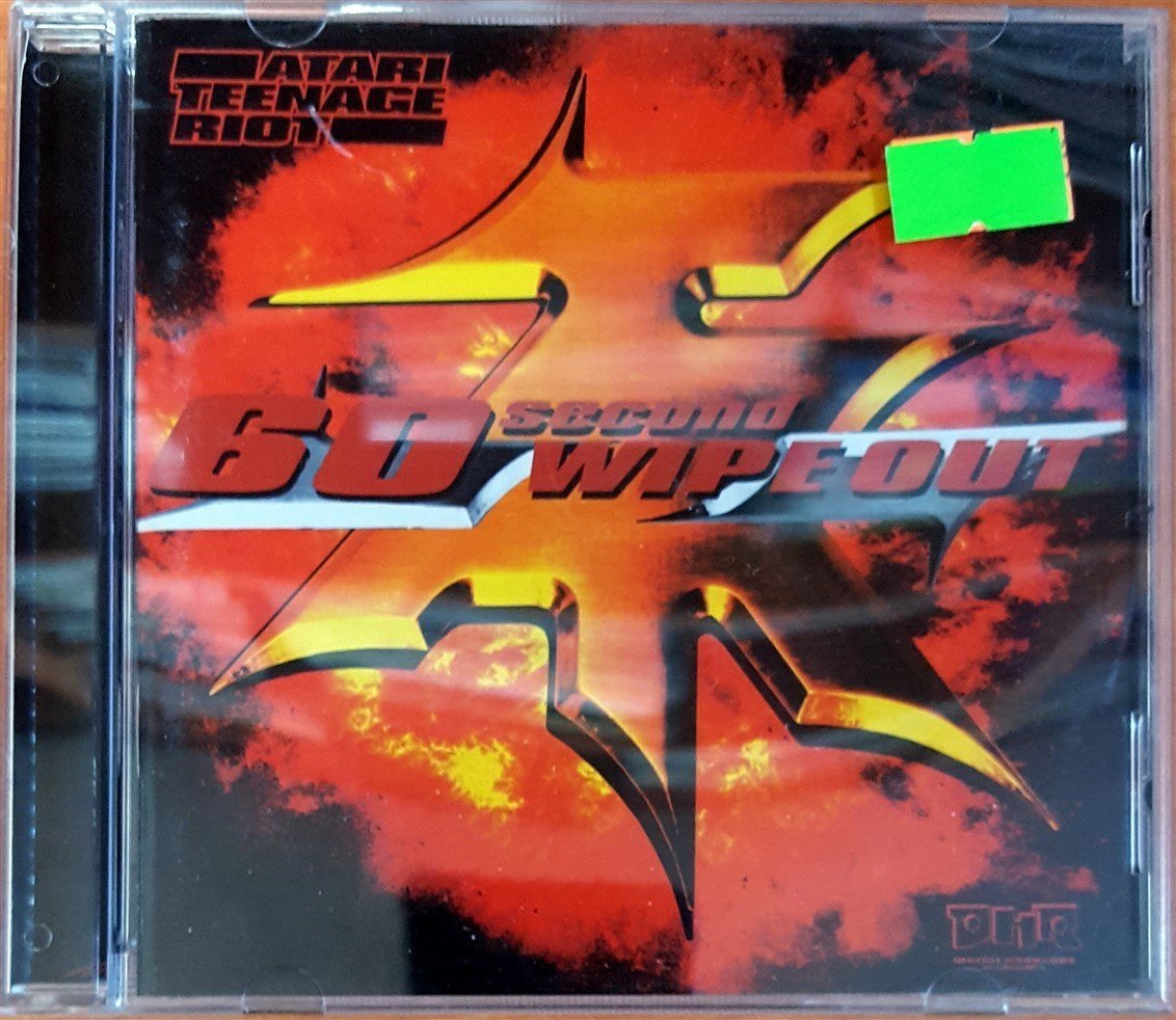 ATARI TEENAGE RIOT - 60 SECOND WIPE OUT (1999) DIGITAL HARDCORE RECORDINGS CD 2.EL