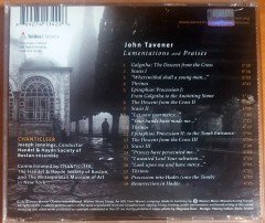 CHANTICLEER / JOHN TAVENER - LAMENTATIONS AND PRAISES (2001) TELDEC CLASSICS CD 2.EL