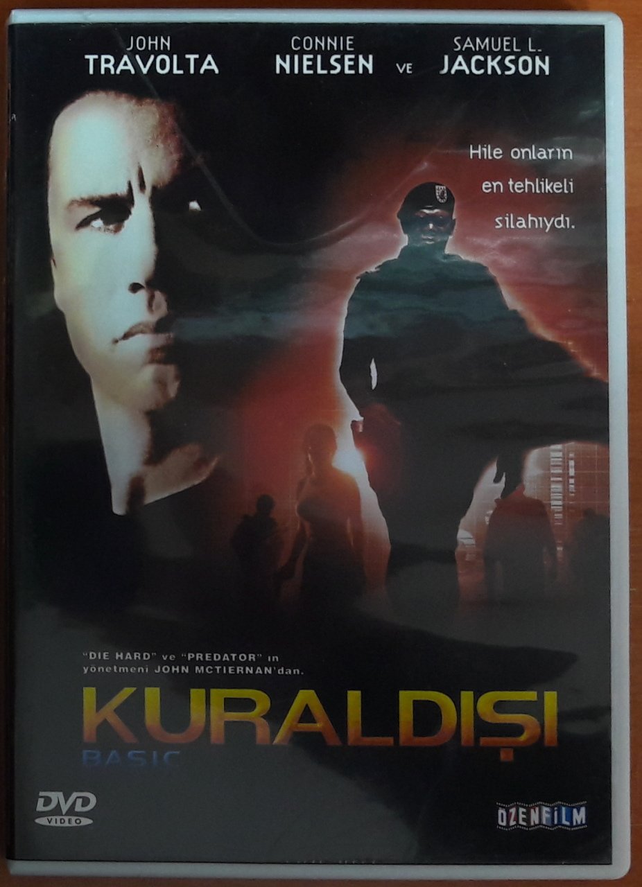 KURALDIŞI - BASIC - JOHN TRAVOLTA - SAMUEL L. JACKSON - DVD 2.EL