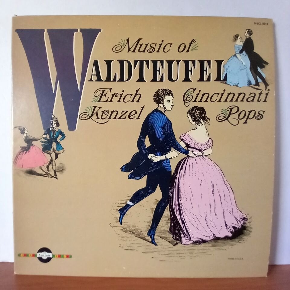 MUSIC OF WALDTEUFEL / ERICH KUNZEL, CINCINNATI POPS ORCHESTRA (1983) - LP 2.EL PLAK