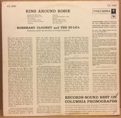 ROSEMARY CLOONEY AND THE HI-LO'S - RING AROUND ROSIE 1957 2.EL PLAK