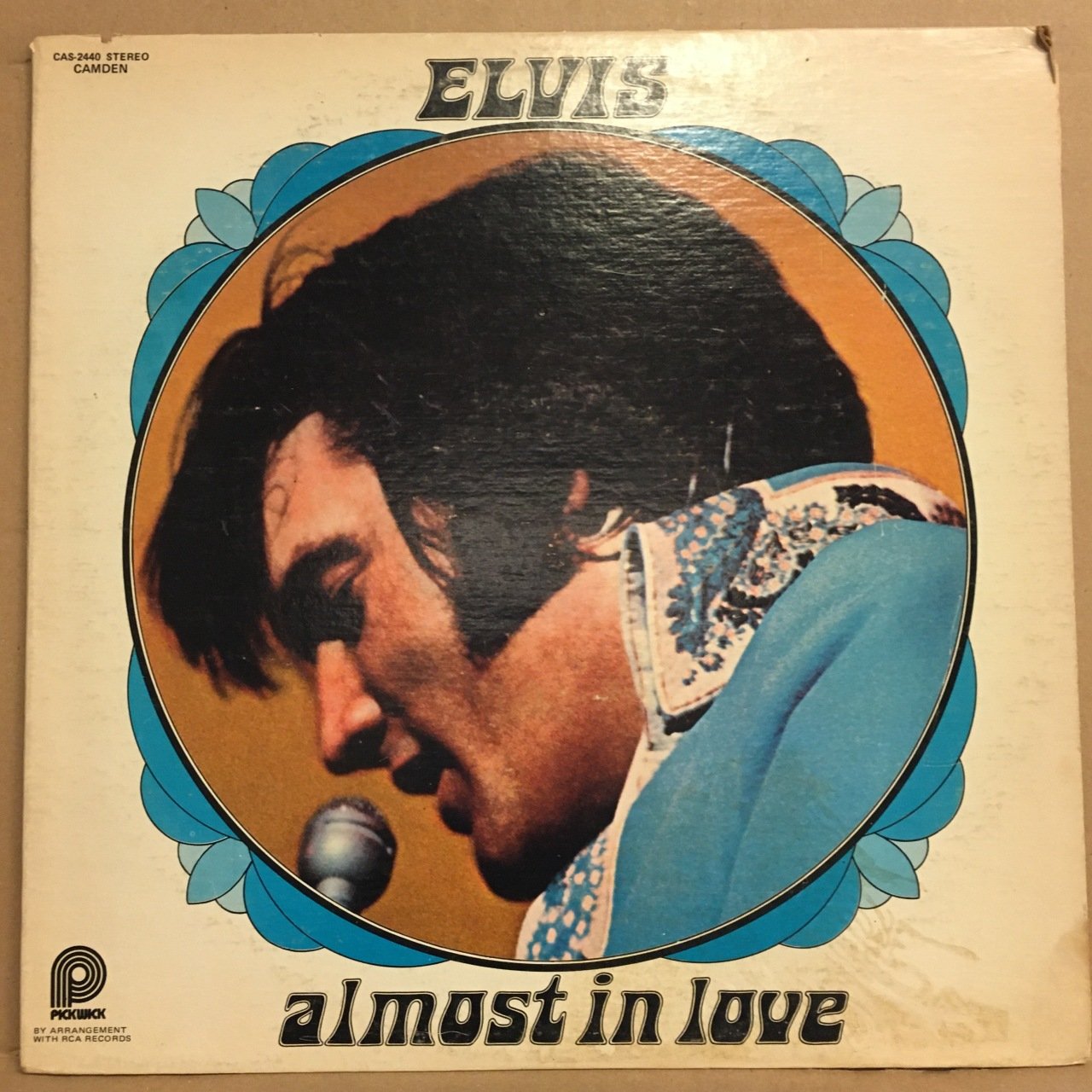 ELVIS PRESLEY - ALMOST IN LOVE (1970) 2.EL PLAK