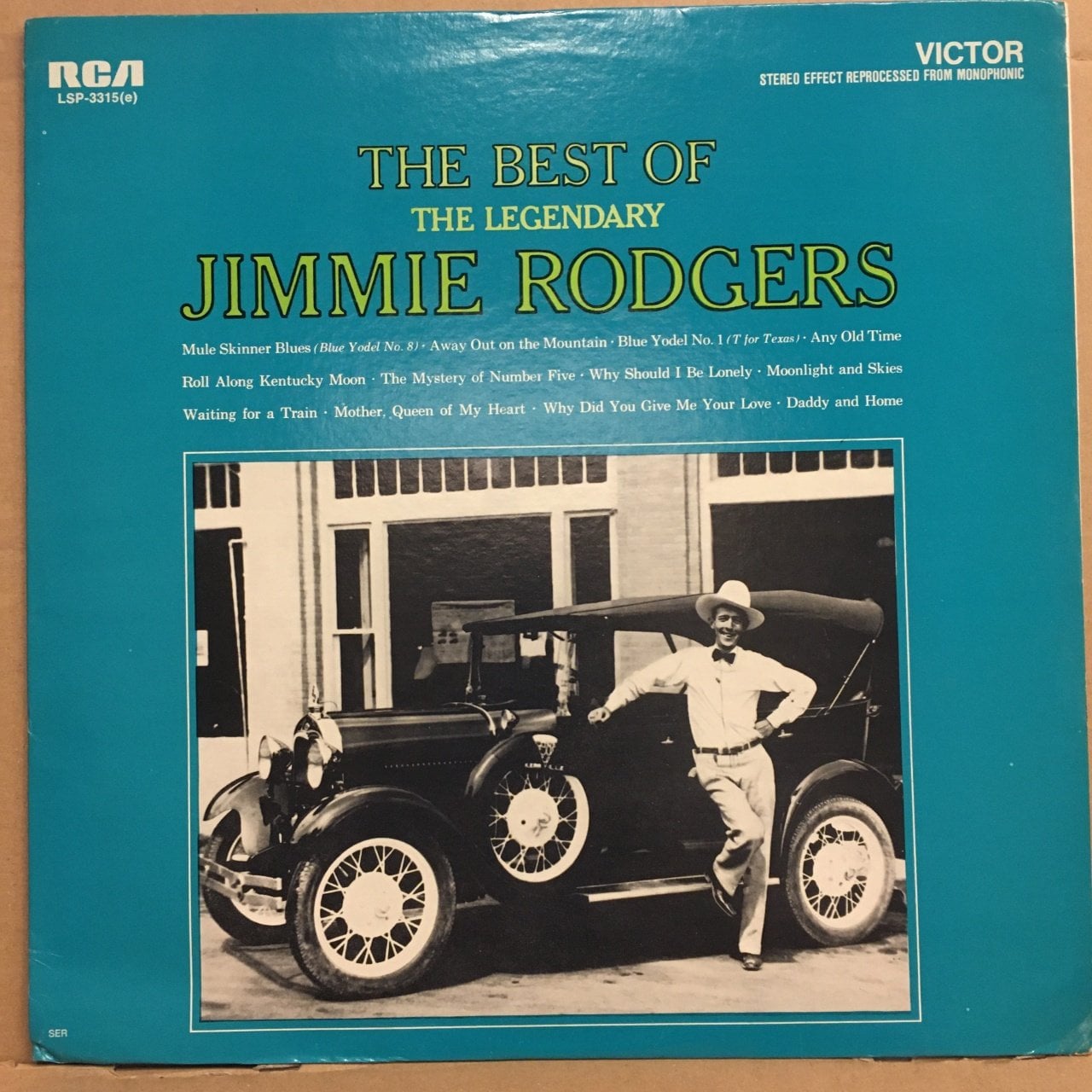 JIMMIE RODGERS - BEST OF (1965) 2.EL PLAK