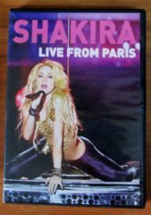SHAKIRA - LIVE FROM PARIS - DVD 2.EL