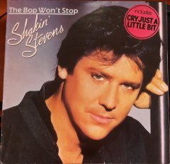 SHAKIN' STEVENS - THE BOP WON'T STOP (1983) - PLAK 2.EL YERLİ BASKI