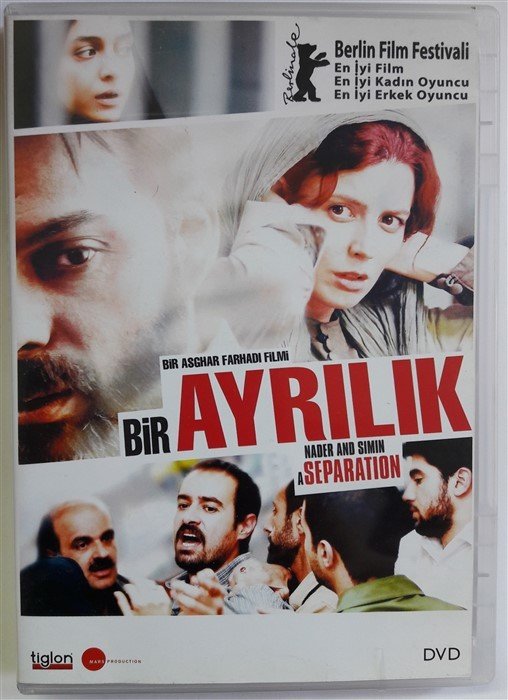 BİR AYRILIK - NADER AND SIMIN A SEPARATION - ASGHAR FARHADI - DVD 2.EL