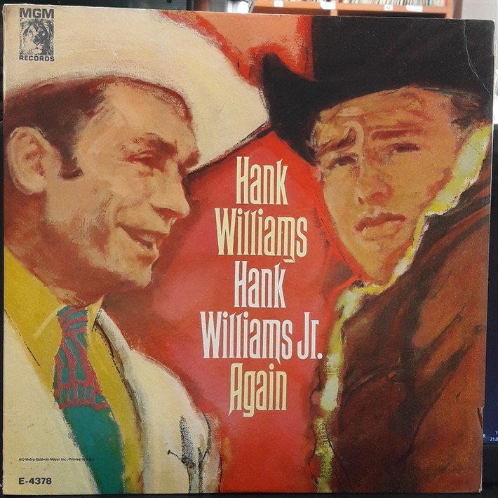 HANK WILLIAMS & HANK WILLIAMS Jr. - AGAIN (1966) - 2.EL PLAK