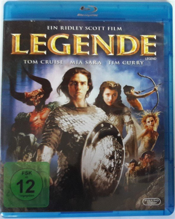 LEGENDE - LEGEND - TOM CRUISE - MIA SARA - RIDLEY SCOTT - BLU-RAY 2.EL