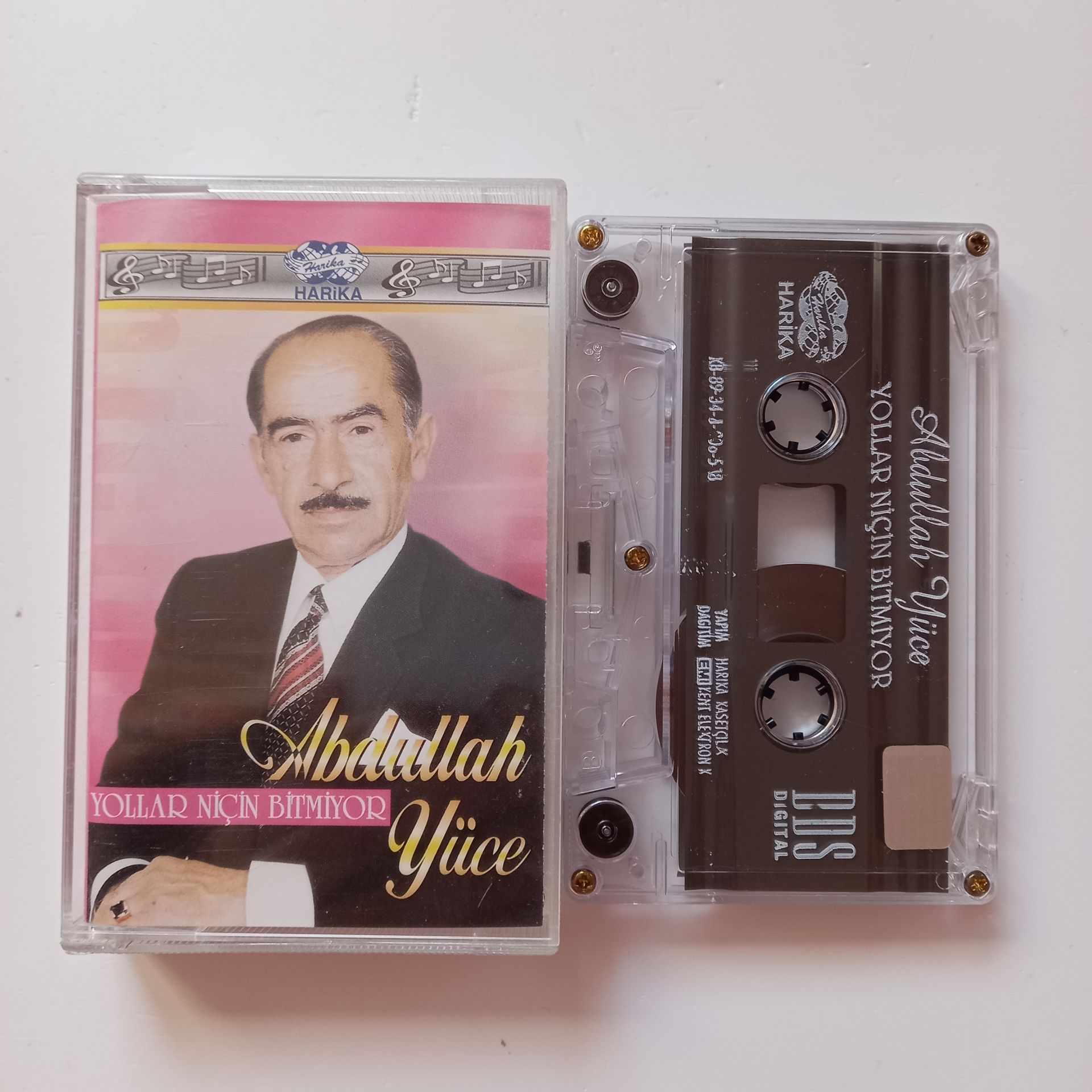 ABDULLAH YÜCE - YOLLAR NİÇİN BİTMİYOR (1989) - KASET 2.EL
