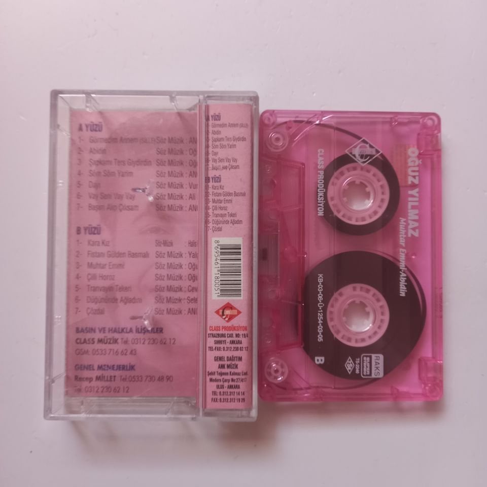 OĞUZ YILMAZ - MUHTAR EMMİ / ABİDİN (2003) - KASET 2.EL